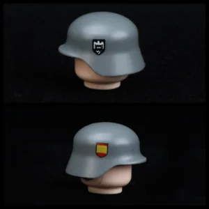 Custom Piece Miniature – German M35 M40 Stahlhelm steel helmet World War II – 3D Print for LEGO minifigure Custom Piece Miniature – German M35 M40 Stahlhelm steel helmet World War II – 3D Print for LEGO minifigure