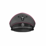 3German Waffen-SS Officer’s Visor Cap from the World War II - Custom 3D Printed Miniature Accessory Parts Pieces for Brick Block Figures