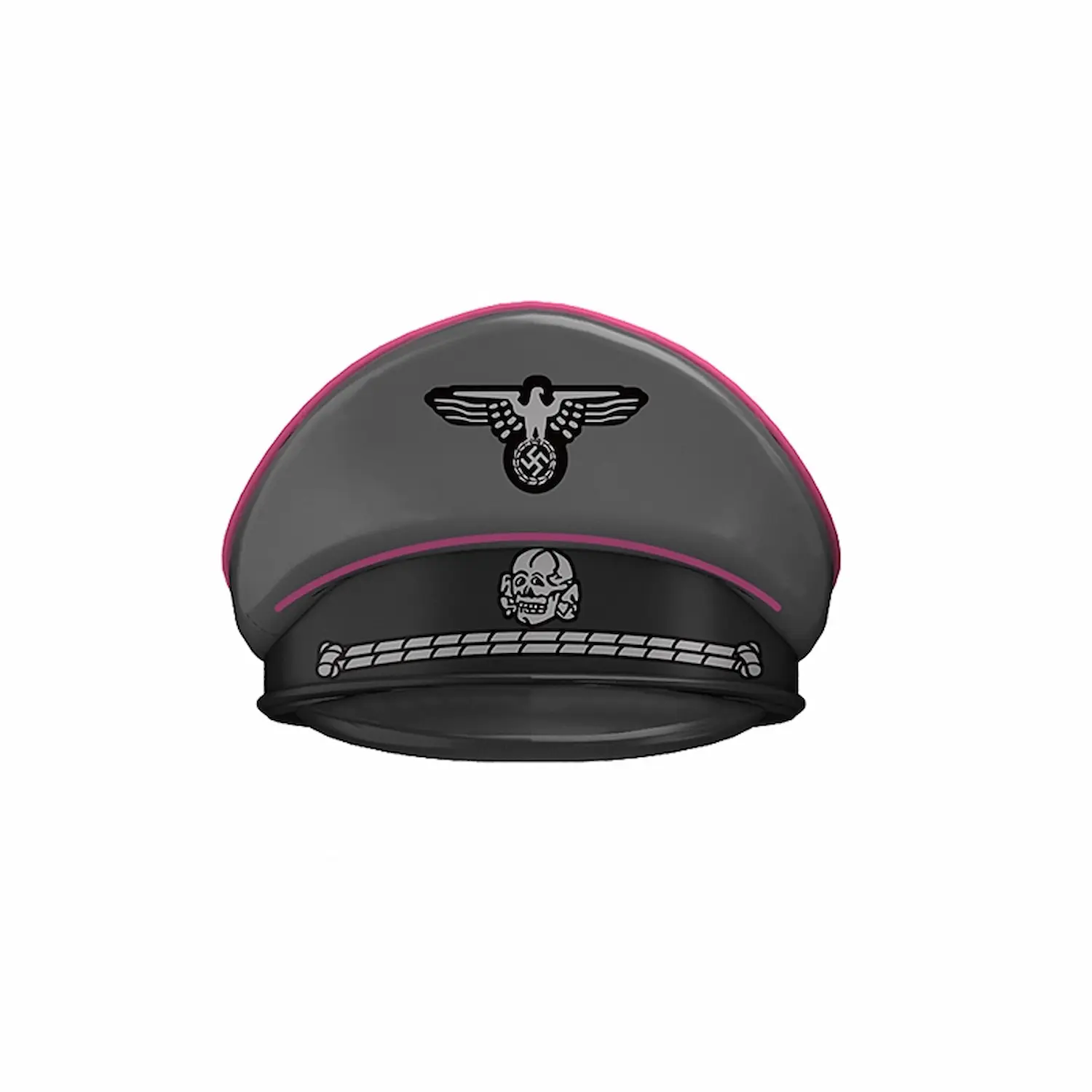 Custom Piece Miniature – German Waffen-SS Officer's Visor Cap from the World War II – 3D Print for LEGO minifigure Custom Piece Miniature – German Waffen-SS Officer's Visor Cap from the World War II – 3D Print for LEGO minifigure