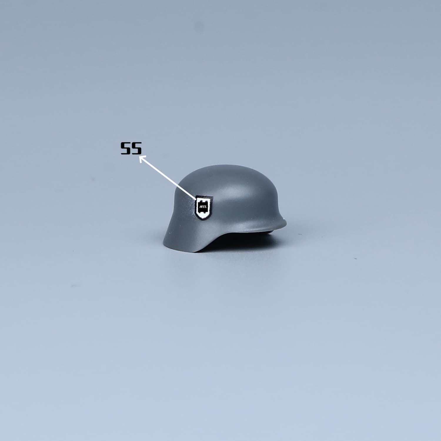 Custom Piece Miniature – Helmet German M40 Stahlhelm (steel helmet) – 3D Print for LEGO minifigure Custom Piece Miniature – Helmet German M40 Stahlhelm (steel helmet) – 3D Print for LEGO minifigure
