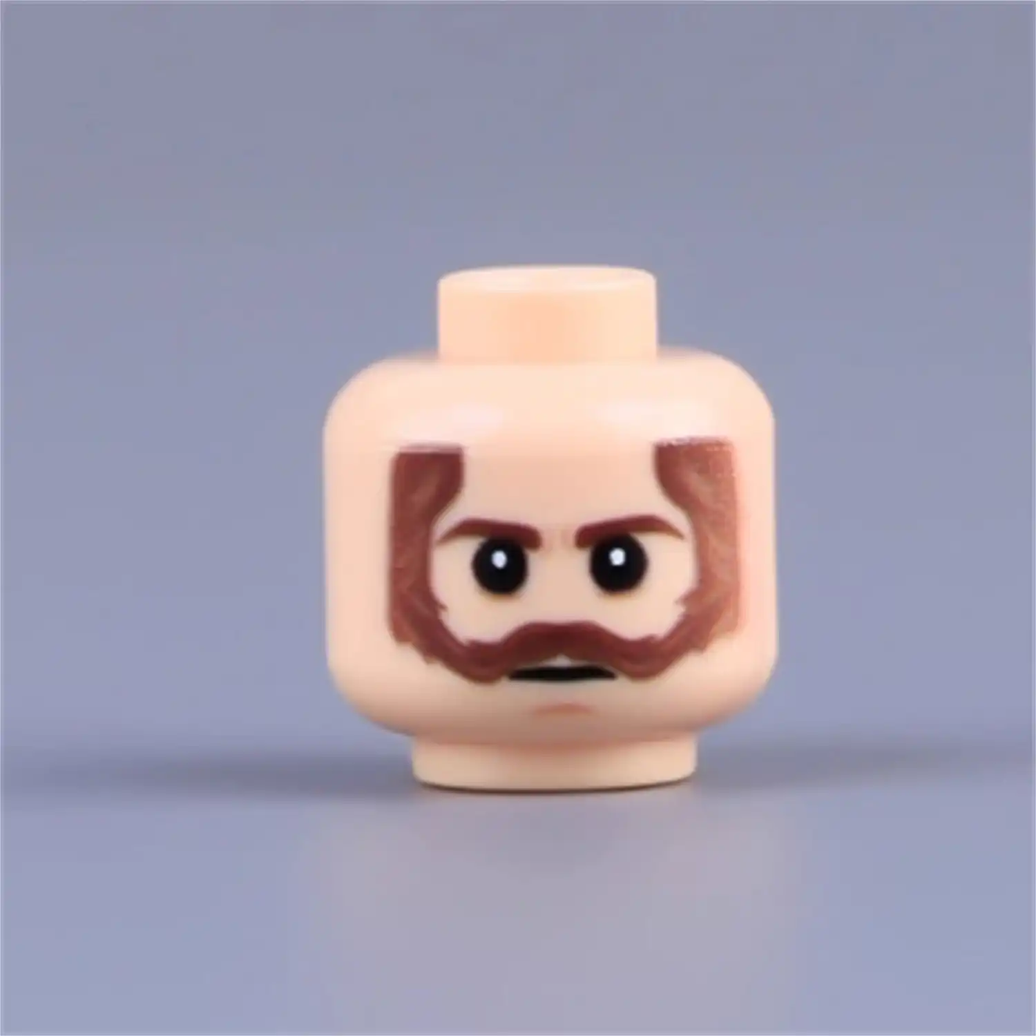 Custom Piece Miniature – head concern, worry, or solemn sadness – 3D Print for LEGO minifigure Custom Piece Miniature – head concern, worry, or solemn sadness – 3D Print for LEGO minifigure