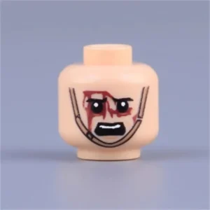 Custom Piece Miniature – head defiant agony or a pained battle cry – 3D Print for LEGO minifigure Custom Piece Miniature – head defiant agony or a pained battle cry – 3D Print for LEGO minifigure