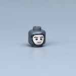 head for a German soldier concern, apprehension, or quiet anxiety - Custom 3D Printed Miniature Accessory Parts Pieces for Brick Block Figures