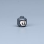 head for a German soldier happy, cheerful, and friendly smile - Custom 3D Printed Miniature Accessory Parts Pieces for Brick Block Figures
