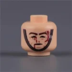 head grave injury, fading consciousness, or the stoic acceptance of a mortal wound - Custom 3D Printed Miniature Accessory Parts Pieces for Brick Block Figures