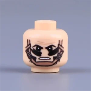 Custom Piece Miniature – head primal rage, an aggressive snarl, or a fierce battle cry – 3D Print for LEGO minifigure Custom Piece Miniature – head primal rage, an aggressive snarl, or a fierce battle cry – 3D Print for LEGO minifigure