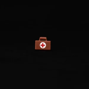 Custom Piece Miniature – medical briefcase for a German medic (Sanitäter) World War II era – 3D Print for LEGO minifigure Custom Piece Miniature – medical briefcase for a German medic (Sanitäter) World War II era – 3D Print for LEGO minifigure