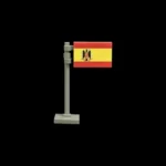 Spain national flag Francoist era - Custom 3D Printed Miniature Accessory Parts Pieces for Brick Block Figures