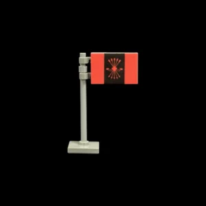 Custom Piece – Spanish Falange flag Falange Española – 3D Print for LEGO minifigure Custom Piece – Spanish Falange flag Falange Española – 3D Print for LEGO minifigure