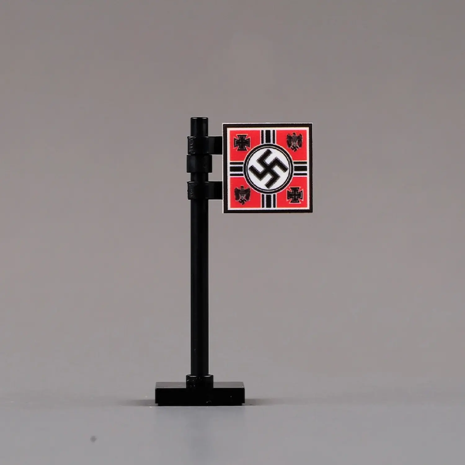 Custom Piece – Truppenfahne Flag, which was a regimental standard of the German Army (Heer) during the World War II era – 3D Print for LEGO Minifigure