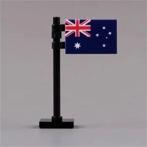 Custom Piece – national flag of Australia – 3D Print for LEGO Minifigure Custom Piece – national flag of Australia – 3D Print for LEGO Minifigure
