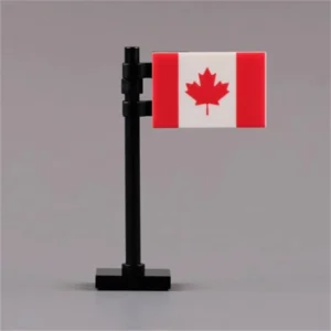 Custom Piece – national flag of Canada – 3D Print for LEGO Minifigure Custom Piece – national flag of Canada – 3D Print for LEGO Minifigure