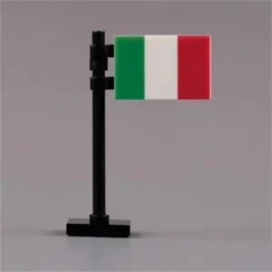 Custom Piece – national flag of Italy – 3D Print for LEGO Minifigure Custom Piece – national flag of Italy – 3D Print for LEGO Minifigure