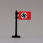 2national flag of Nazi Germany Swastika Flag (Hakenkreuzflagge) - Custom 3D Printed Miniature Accessory Parts Pieces for Brick Block Figures