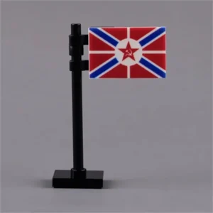 Custom Piece – national flag of Russia Naval Jack of the Soviet Union USSR – 3D Print for LEGO Minifigure Custom Piece – national flag of Russia Naval Jack of the Soviet Union USSR – 3D Print for LEGO Minifigure