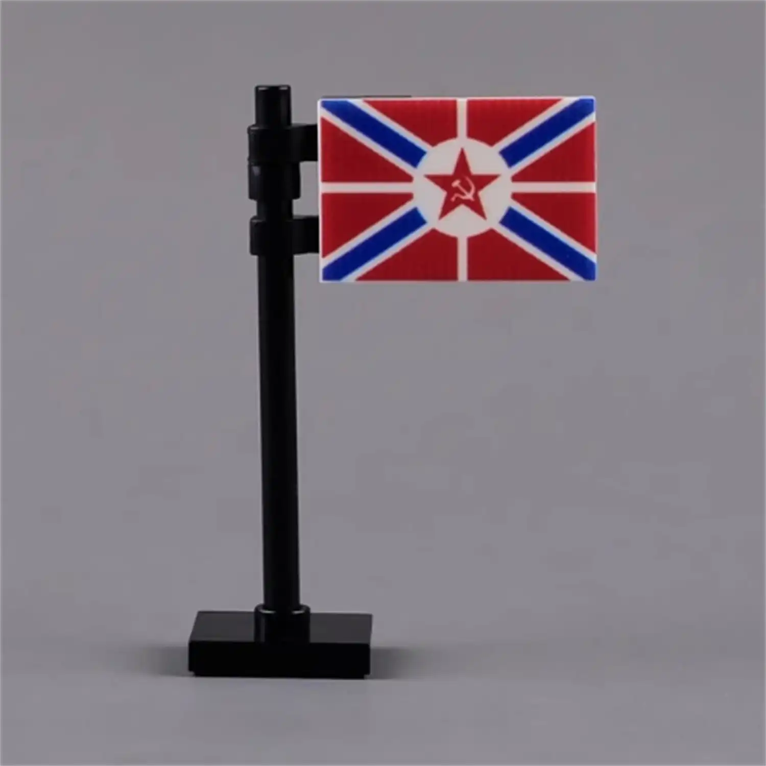 Custom Piece – national flag of Russia Naval Jack of the Soviet Union USSR – 3D Print for LEGO Minifigure