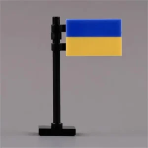 Custom Piece – national flag of Ukraine – 3D Print for LEGO Minifigure Custom Piece – national flag of Ukraine – 3D Print for LEGO Minifigure