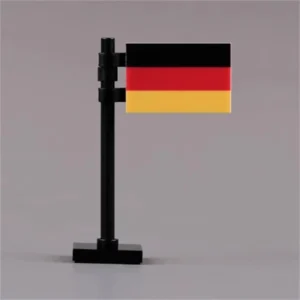Custom Piece – national flag of the Federal Republic of Germany – 3D Print for LEGO Minifigure Custom Piece – national flag of the Federal Republic of Germany – 3D Print for LEGO Minifigure