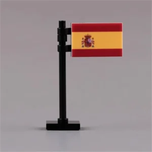 Custom Piece – national flag of the Kingdom of Spain – 3D Print for LEGO Minifigure Custom Piece – national flag of the Kingdom of Spain – 3D Print for LEGO Minifigure
