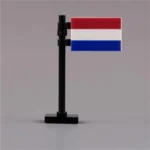 national flag of the Kingdom of the Netherlands - Custom 3D Printed Miniature Accessory Parts Pieces for Brick Block Figures