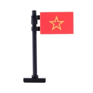 Custom Piece – national flag of the Socialist Republic of Vietnam – 3D Print for LEGO Minifigure Custom Piece – national flag of the Socialist Republic of Vietnam – 3D Print for LEGO Minifigure