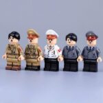 115 Adolf Hitler in various uniforms - Custom Printed Brick Block Figure
