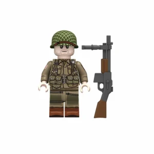 Minifigure - Automatic rifleman from the United States Army's 101st Airborne Division Screaming Eagles (LEGO Compatible) Minifigure - Automatic rifleman from the United States Army's 101st Airborne Division Screaming Eagles (LEGO Compatible)