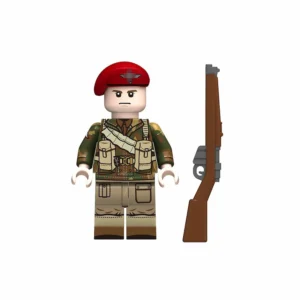 Minifigure - British Parachute Regiment commander officer or NCO Red Devils (LEGO Compatible) Minifigure - British Parachute Regiment commander officer or NCO Red Devils (LEGO Compatible)