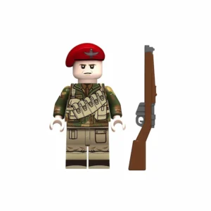 Minifigure - British Paratrooper from an airborne unit during World War II Red Devil 2 (LEGO Compatible) Minifigure - British Paratrooper from an airborne unit during World War II Red Devil 2 (LEGO Compatible)