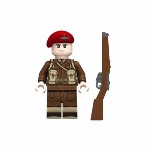 Minifigure - British Paratrooper from an airborne unit during World War II Red Devil (LEGO Compatible) Minifigure - British Paratrooper from an airborne unit during World War II Red Devil (LEGO Compatible)