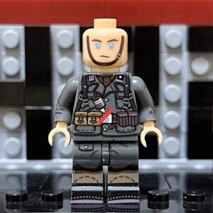 Minifigure - British volunteer infantryman or rifleman serving with the German military during World War II British Free Corps 2 (Britisches Freikorps) (LEGO Compatible) Minifigure - British volunteer infantryman or rifleman serving with the German military during World War II British Free Corps 2 (Britisches Freikorps) (LEGO Compatible)
