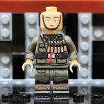 British volunteer soldier serving with the German military during World War II British Free Corps (Britisches Freikorps) 2 - Custom Printed Brick Block Figure