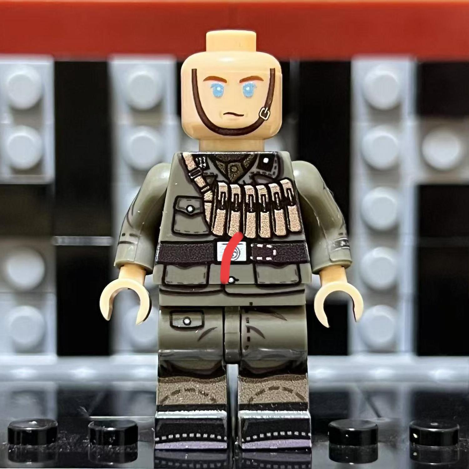 Minifigure - British volunteer soldier serving with the German military during World War II British Free Corps (Britisches Freikorps) 2 (LEGO Compatible) Minifigure - British volunteer soldier serving with the German military during World War II British Free Corps (Britisches Freikorps) 2 (LEGO Compatible)