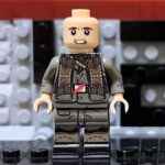 British volunteer soldier serving with the German military during World War II British Free Corps (Britisches Freikorps) - Custom Printed Brick Block Figure