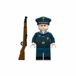 Gefreiter-Funker Seaman Radio Operator German Kriegsmarine Navy during the World War II - Custom Printed Brick Block Figure