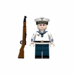 Gefreiter Seaman or Private First Class German Kriegsmarine (Navy) during the World War II - Custom Printed Brick Block Figure
