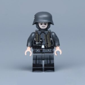 Minifigure - German Army Heer machine gunner (Maschinengewehrschütze) from the World War II (LEGO Compatible) Minifigure - German Army Heer machine gunner (Maschinengewehrschütze) from the World War II (LEGO Compatible)