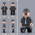 German Army (Heer) soldier Splittertarnmuster World War II 3 - Custom Printed Brick Block Figure