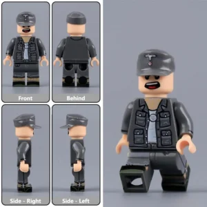 Minifigure - German Army (Heer) soldier Splittertarnmuster World War II 3 (LEGO Compatible) Minifigure - German Army (Heer) soldier Splittertarnmuster World War II 3 (LEGO Compatible)