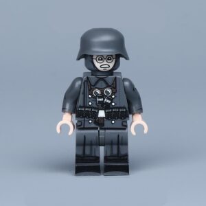 Minifigure - German Army (Heer) soldier uch as a squad leader (NCO), a reconnaissance trooper, or an artillery forward observer World War II (LEGO Compatible) Minifigure - German Army (Heer) soldier uch as a squad leader (NCO), a reconnaissance trooper, or an artillery forward observer World War II (LEGO Compatible)