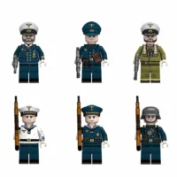 Minifigure - German Kriegsmarine (Navy) World War II (LEGO Compatible) 2 Minifigure - German Kriegsmarine (Navy) World War II (LEGO Compatible)