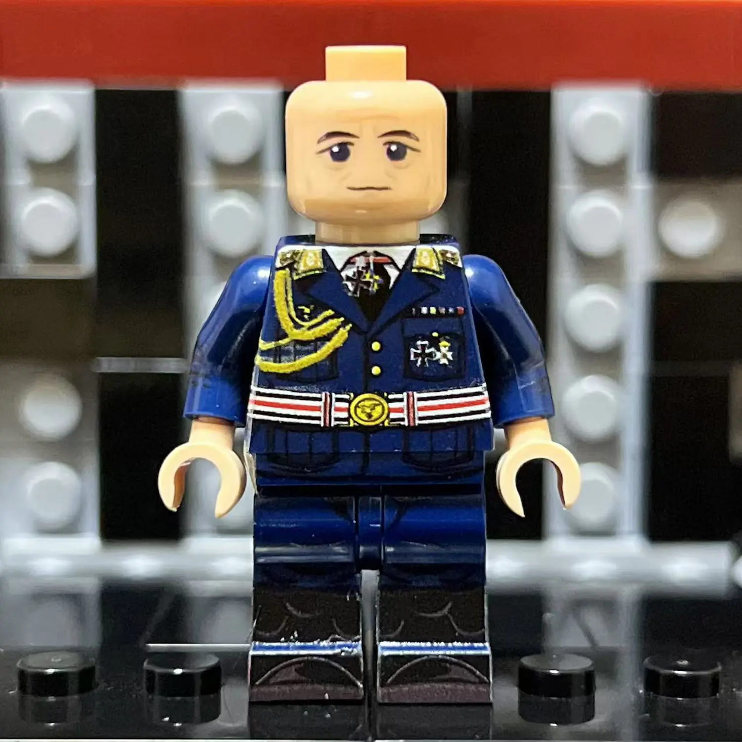 Minifigure - German Luftwaffe (Air Force) commander Robert Ritter von Greim (LEGO Compatible) Minifigure - German Luftwaffe (Air Force) commander Robert Ritter von Greim (LEGO Compatible)