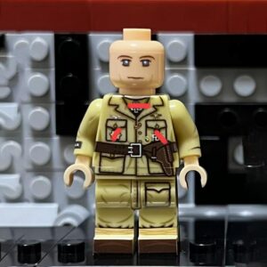Minifigure - German Luftwaffe (Air Force) fighter ace Hans-Joachim Marseille (Britisches Freikorps) (LEGO Compatible) Minifigure - German Luftwaffe (Air Force) fighter ace Hans-Joachim Marseille (Britisches Freikorps) (LEGO Compatible)