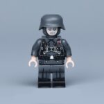 German Panzer (tank) crewman from the World War II - Custom Printed Brick Block Figure