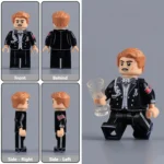 German SS formal dress officer from the World War II - Custom Printed Brick Block Figure