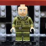 German U-boat officer from World War II - Custom Printed Brick Block Figure