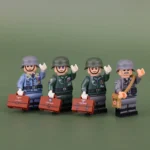 German armed forces Wehrmacht during World War II - Custom Printed Brick Block Figure