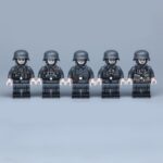 German infantry squad from the World War II - Custom Printed Brick Block Figure