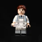 German medical Charlotte female nurse from the World War II era - Custom Printed Brick Block Figure