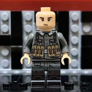 Minifigure - German soldier MP40 from the World War II (LEGO Compatible) Minifigure - German soldier MP40 from the World War II (LEGO Compatible)